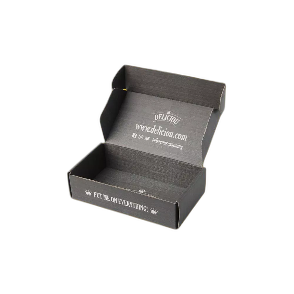 Custom Black Mailer Boxes
