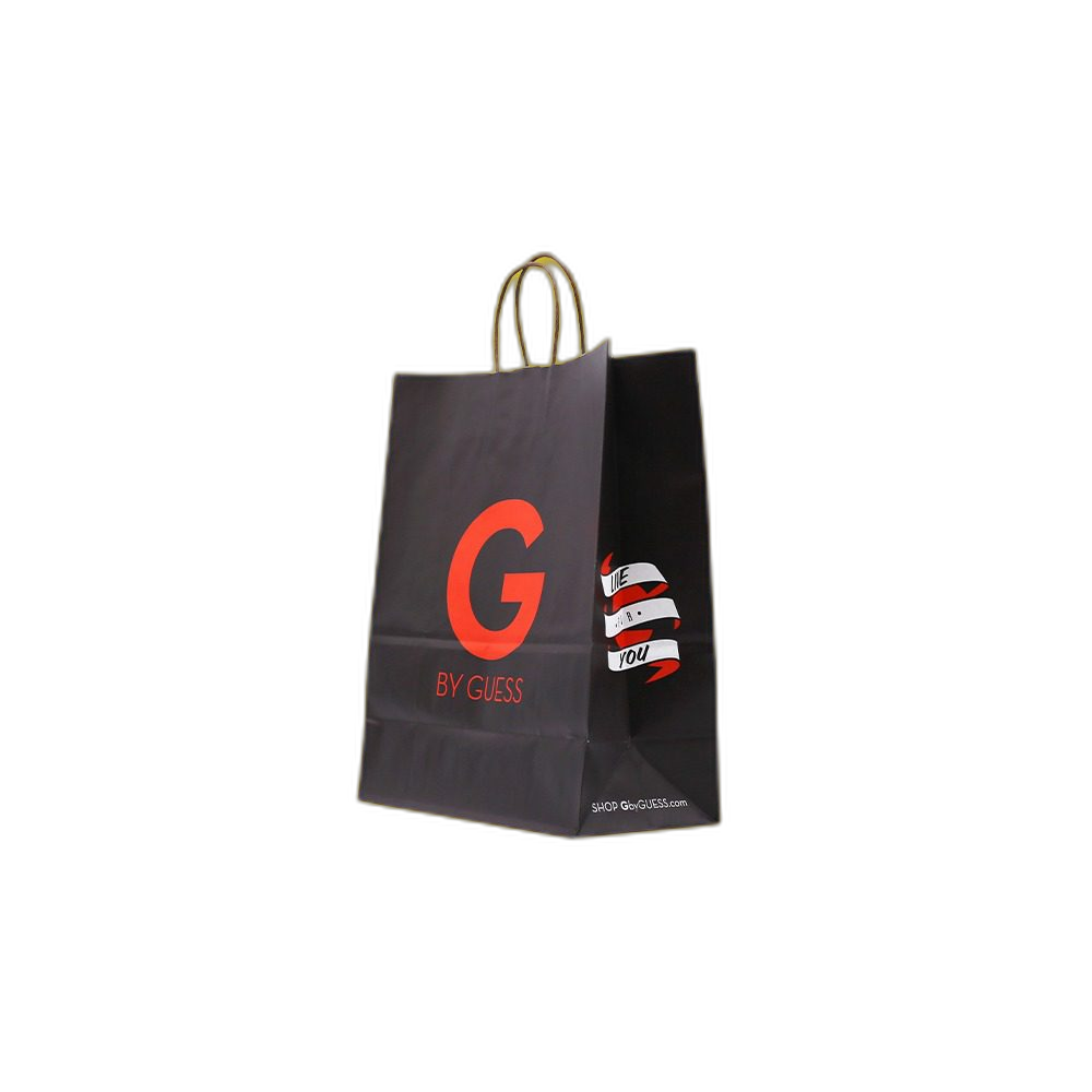 Custom bags with serrated top