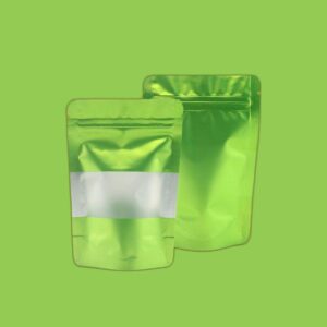 Foil Mylar Pouch Bag For Food with PVC window