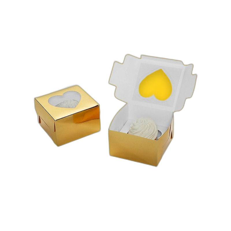 Gold Bakery Boxes